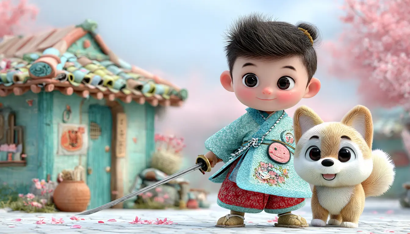 アニメーション制作スタジオの現代的なオフィス空間